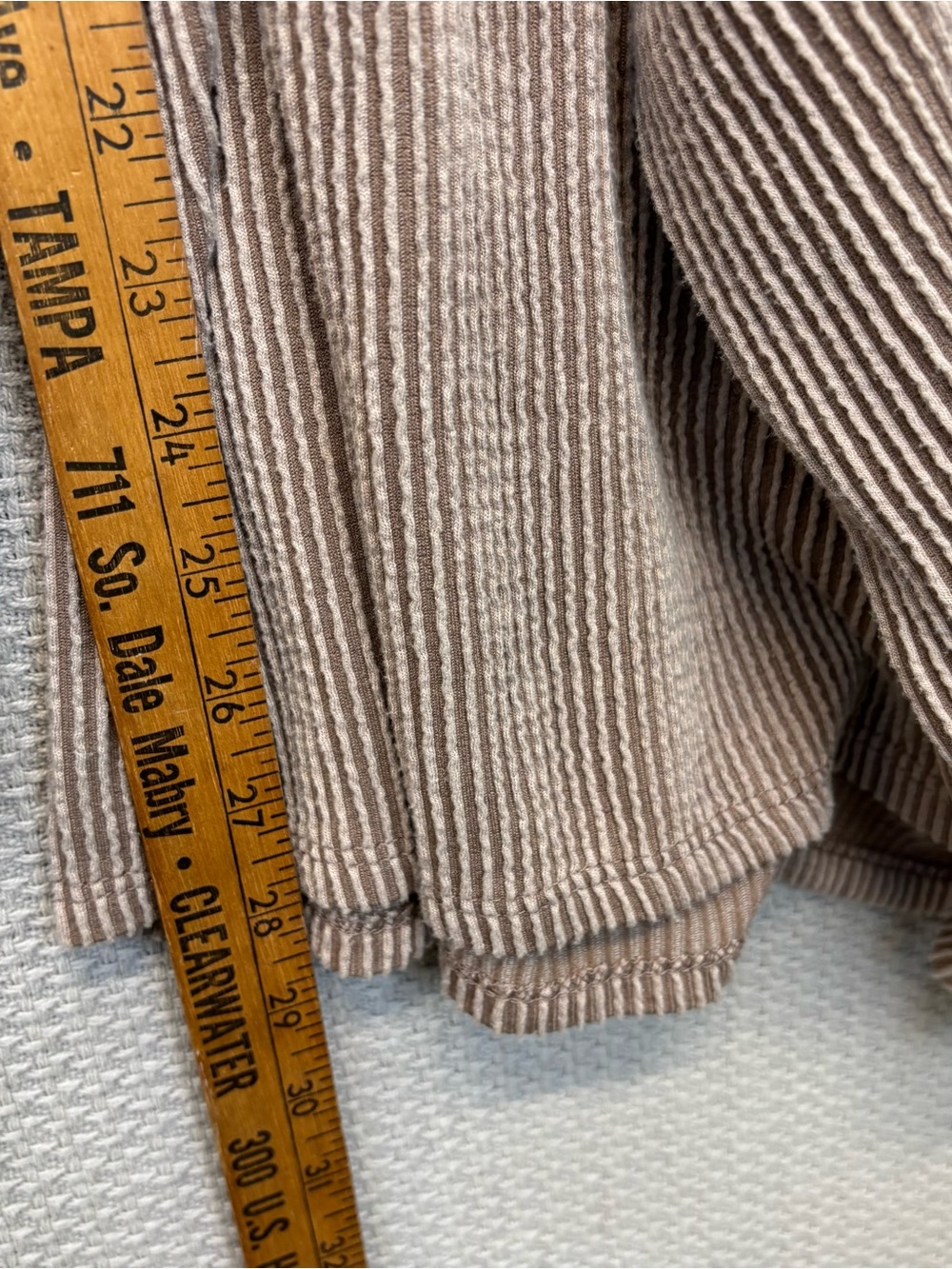 Three Bird Nest Mauve Ribbed Wide-Leg Jumpsuit - Picture 10 of 10
